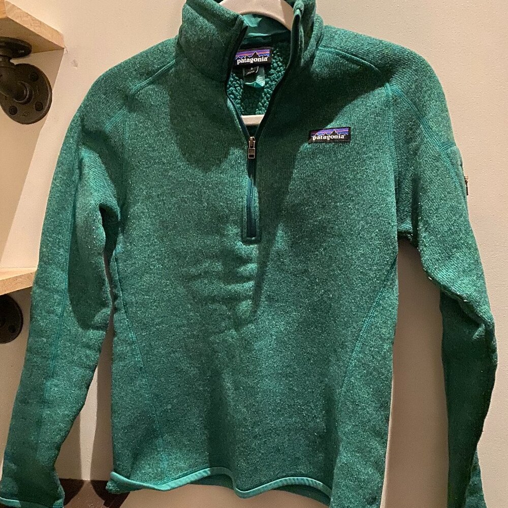 Patagonia quarterzip sweater S